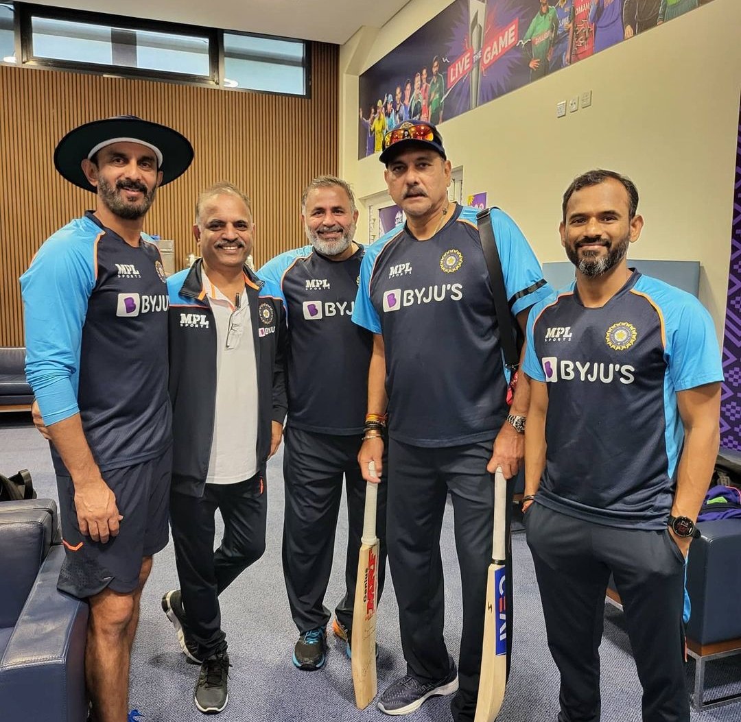 Ravi Shastri delivered a riveting speech in India dressing room after game against Namibia on Monday