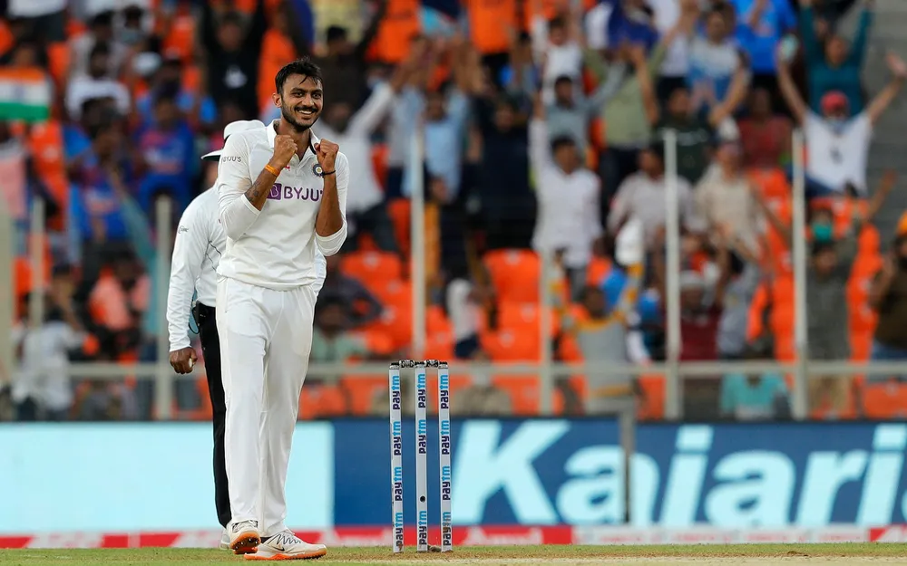 Axar Patel has played a vital role with his all-round skills in Mumbai Test
