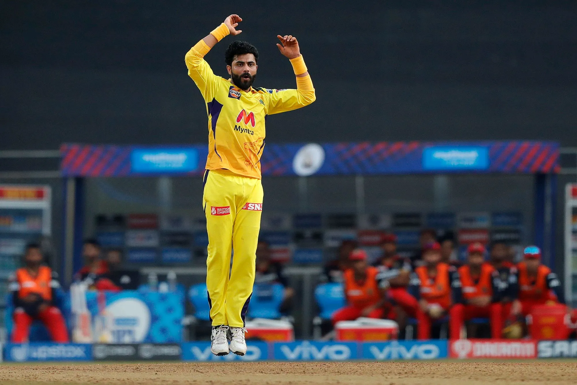 Ravindra Jadeja was angry during the game against GT in IPL 2022.