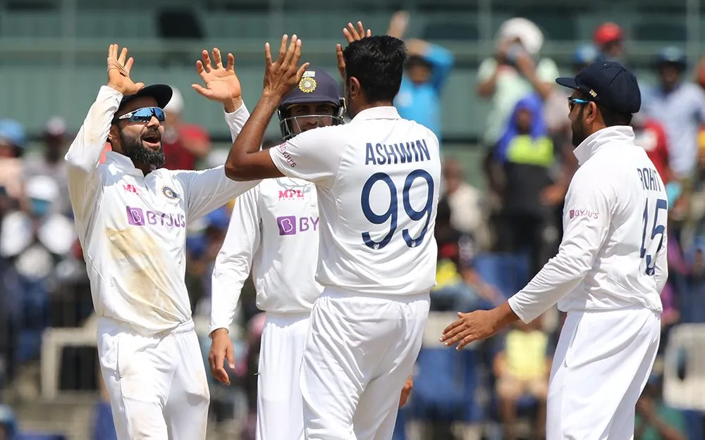 Ashwin picked up his 29th fifer
