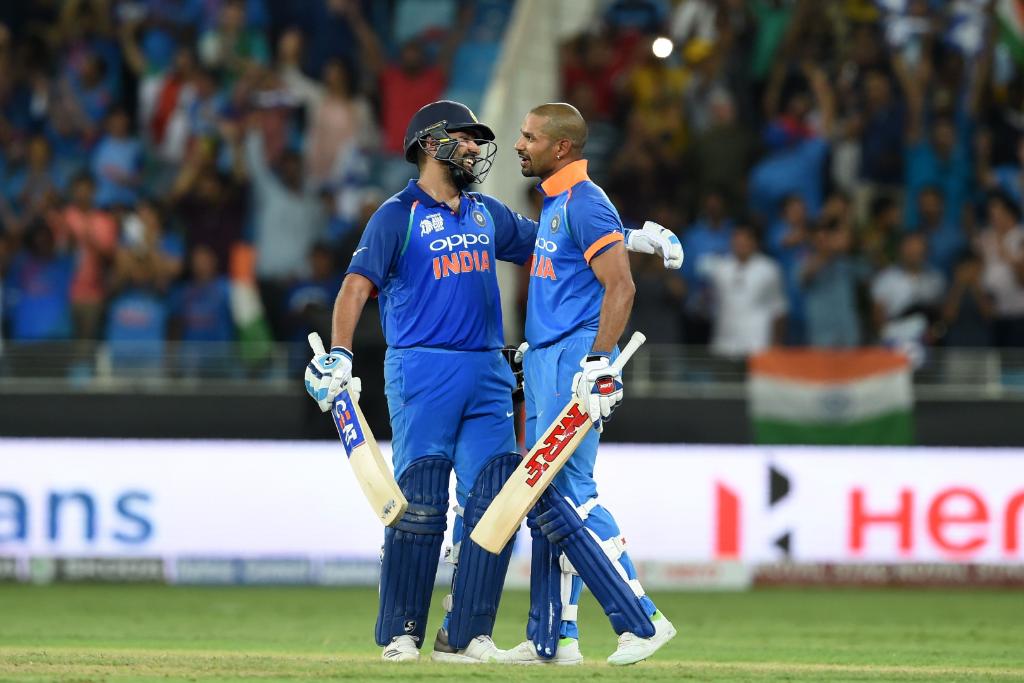 Rohit and Shikhar are set to open the innings for India in the ODIs