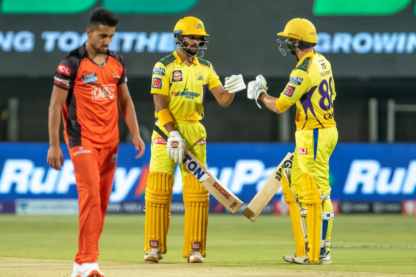CSK rode on Ruturaj Gaikwad's 57-ball 99 and Devon Conway's unbeaten 55-ball 85 vs SRH.