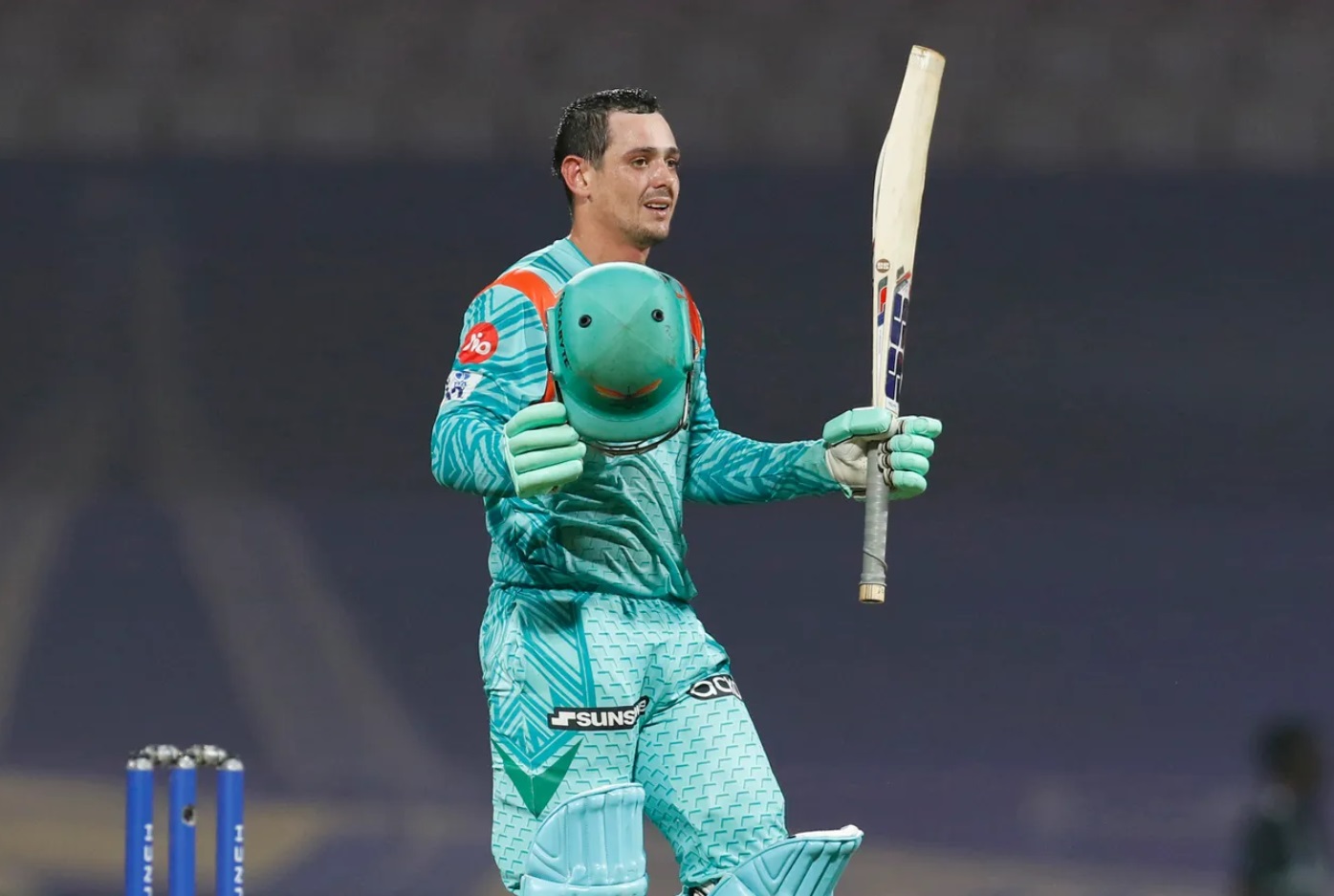 Quinton de Kock scored 140* versus KKR in IPL 2022.