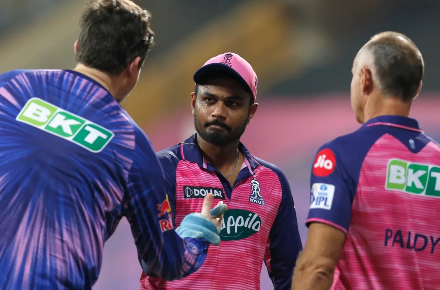 Sanju Samson did not have much say about the controversial call made by the on-field umpire Nitin Menon.