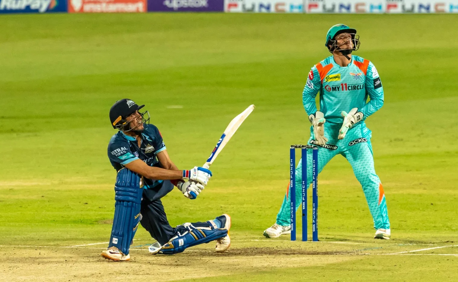 Shubamn Gill seems to be in good touch vs LSG.