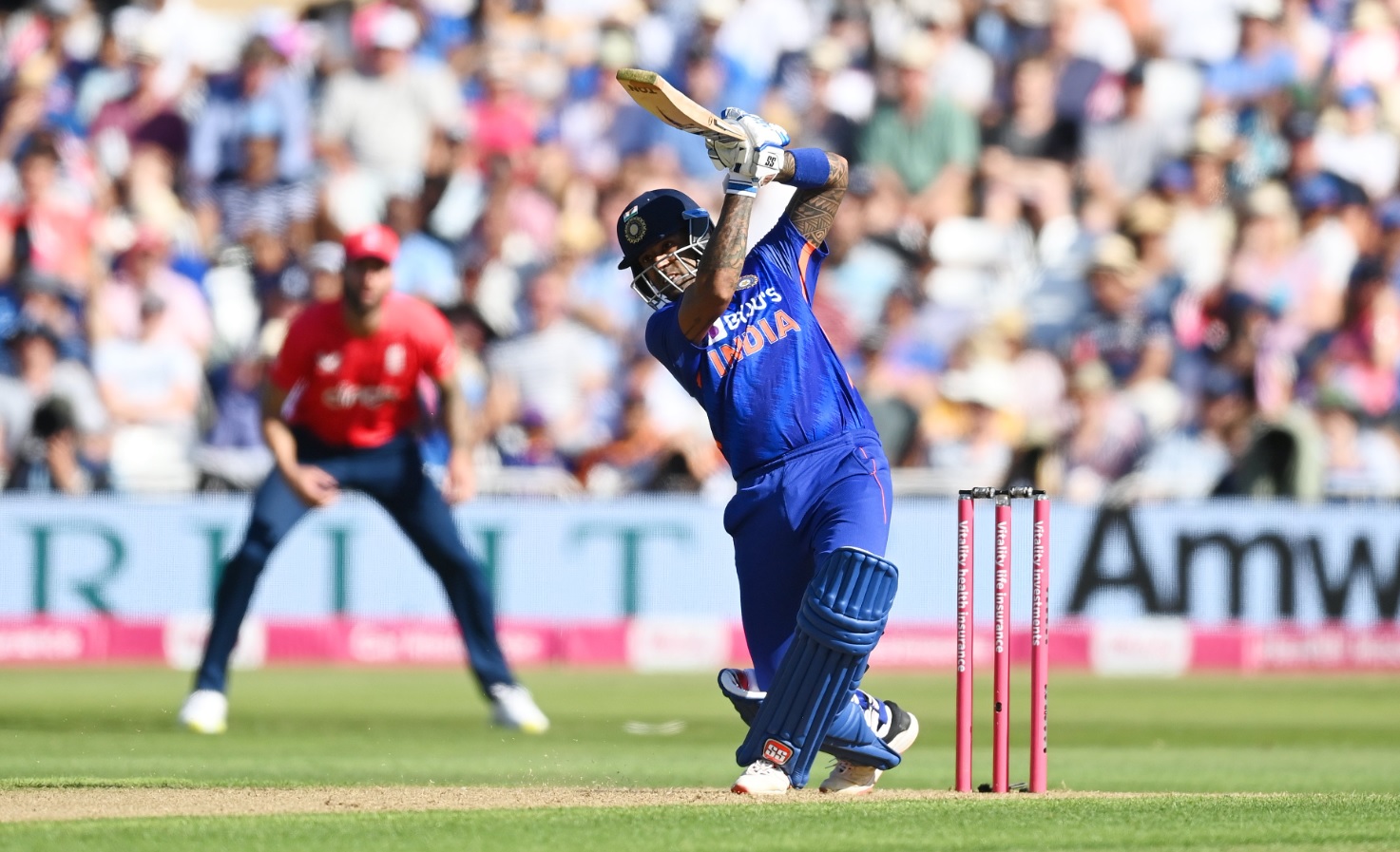 Suryakumar Yadav hit an outstanding century versus England in the third T20I..