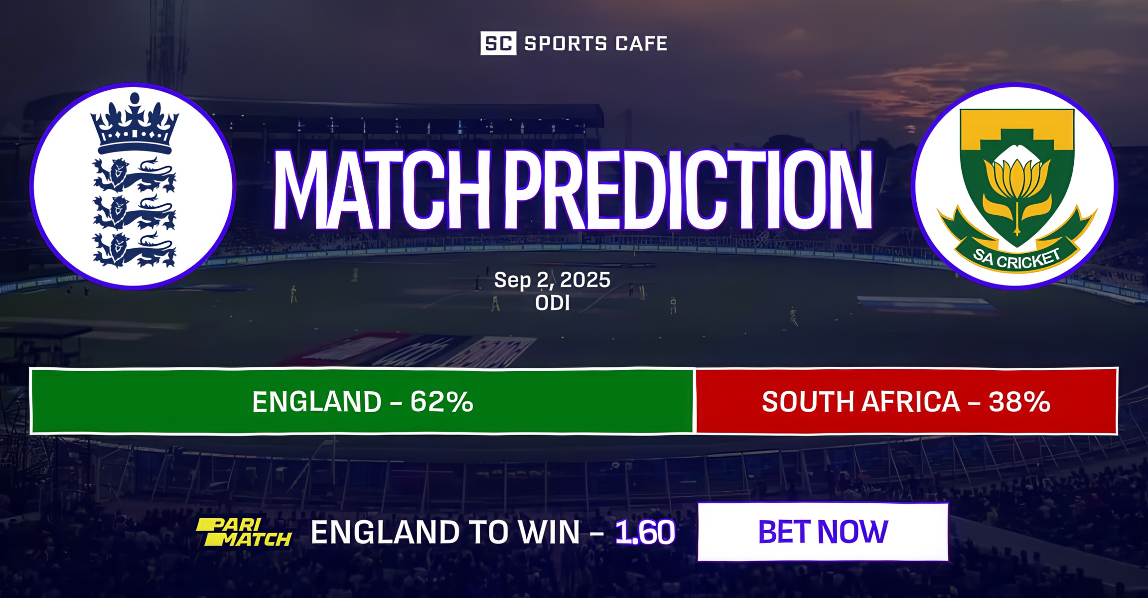 England vs South Africa