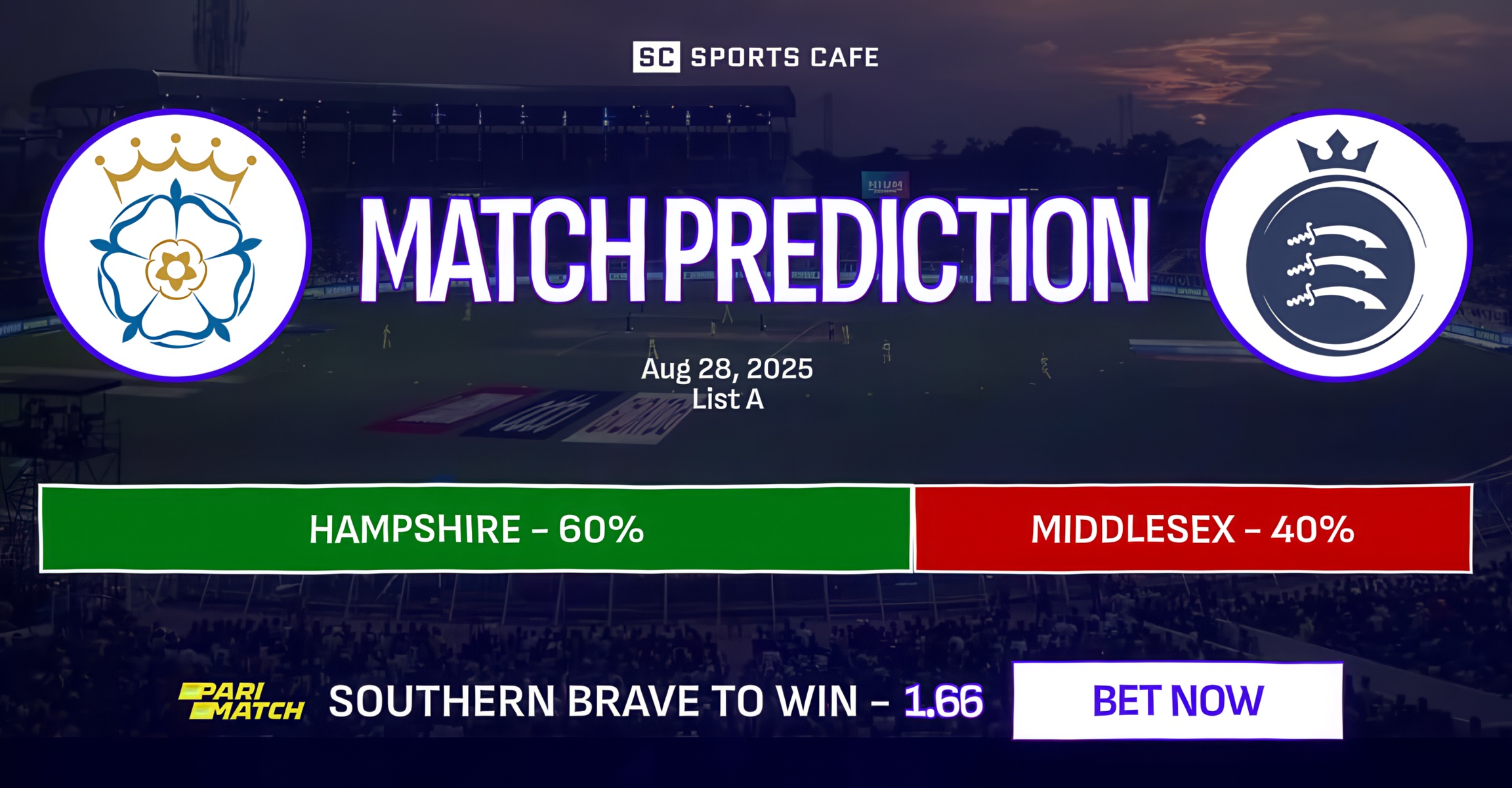 Hampshire vs Middlesex