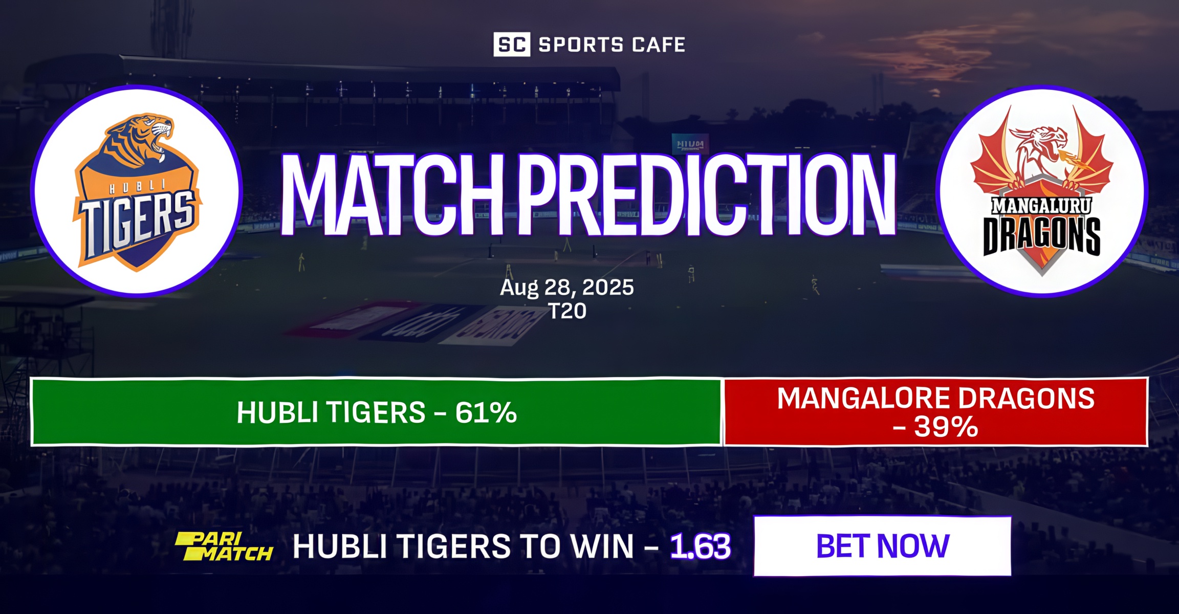 Hubli Tigers vs Mangalore Dragons