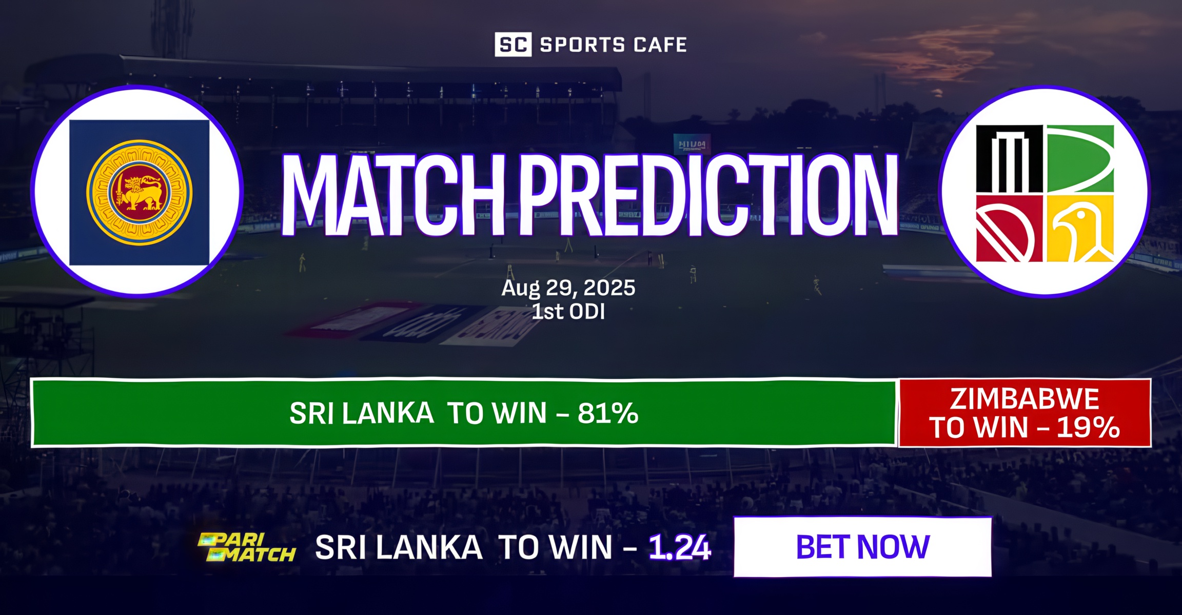 Sri Lanka vs Zimbabwe