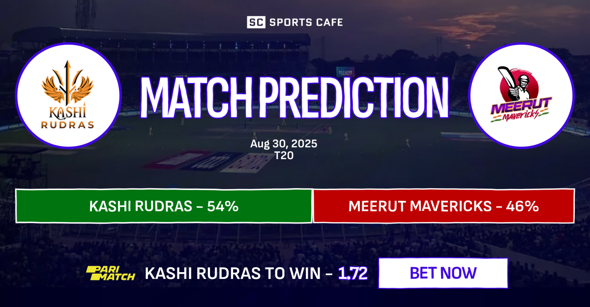 Kashi Rudras vs Meerut Mavericks