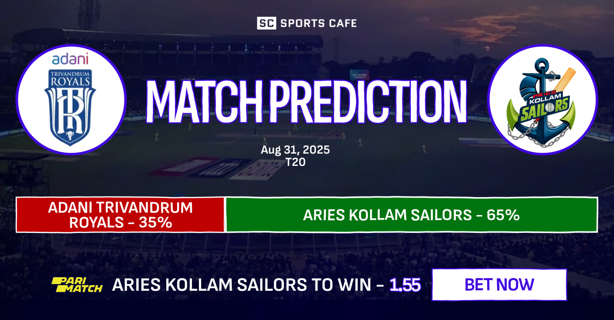 Adani Trivandrum Royals vs Aries Kollam Sailors