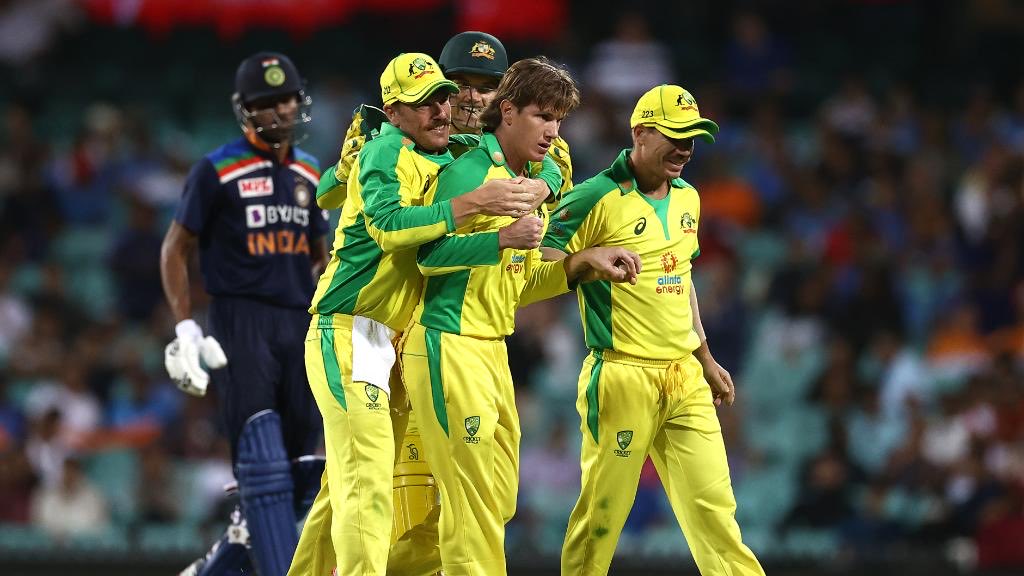 Adam Zampa ended with the match figures of 4/54. 