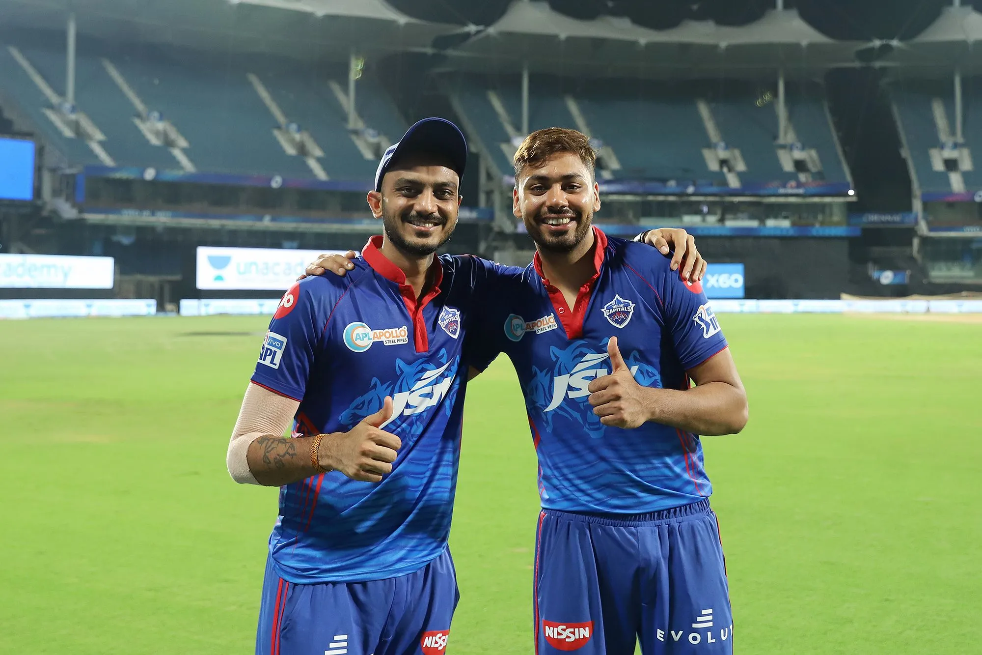 Axar conceded just 8 off his Super Over