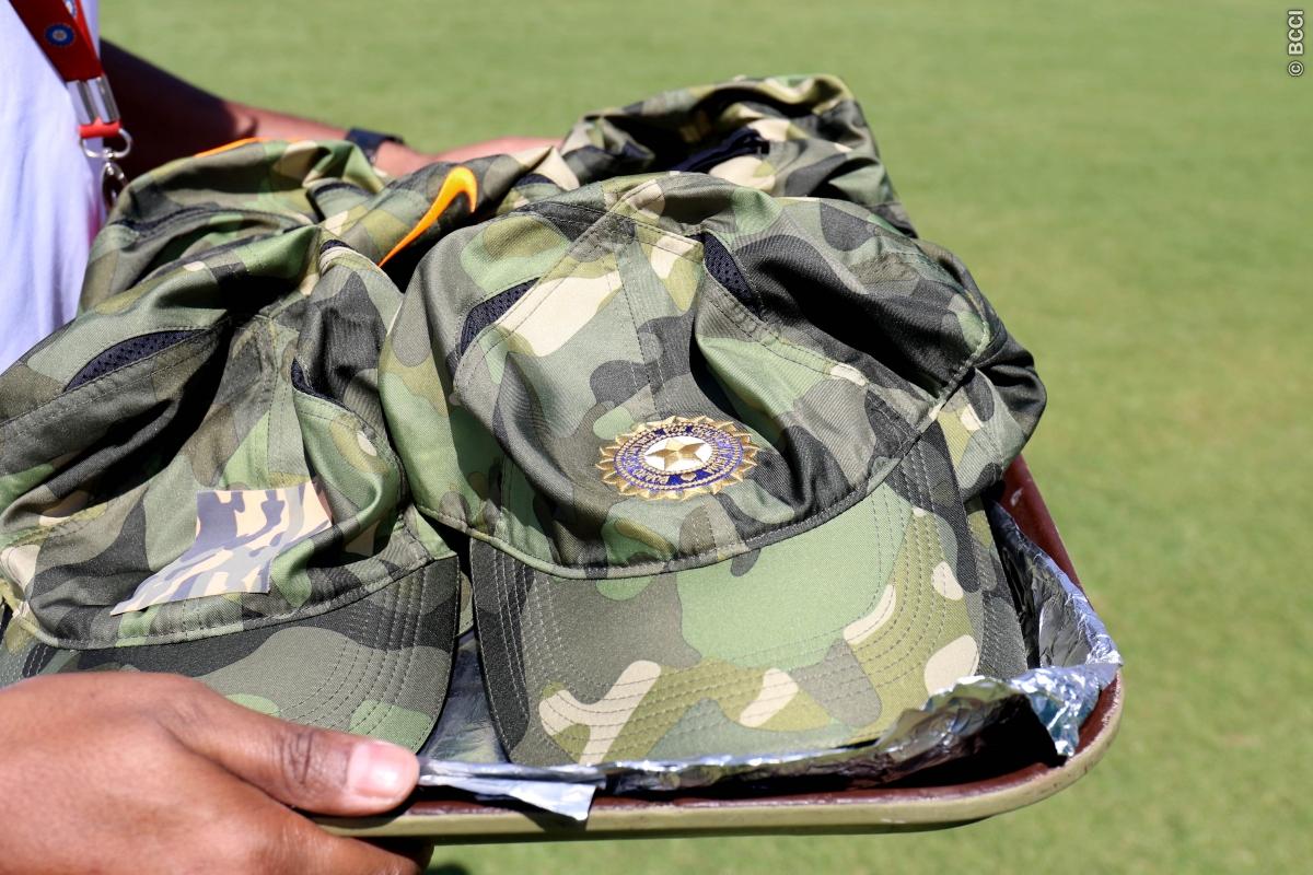 ICC reveals India sought prior permission to don camouflage caps against Australia