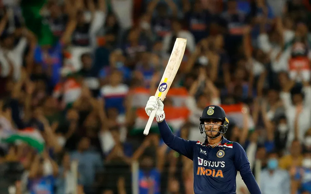 Ishan Kishan scored 34 runs in the third T20I against West Indies