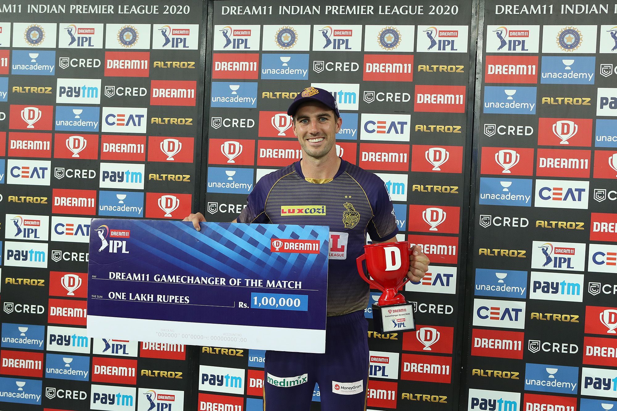 Cummins picked up four-fer against the Royals