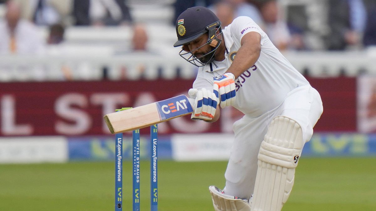 Rohit Sharma notched up his first overseas century in the fourth Test at The Oval.