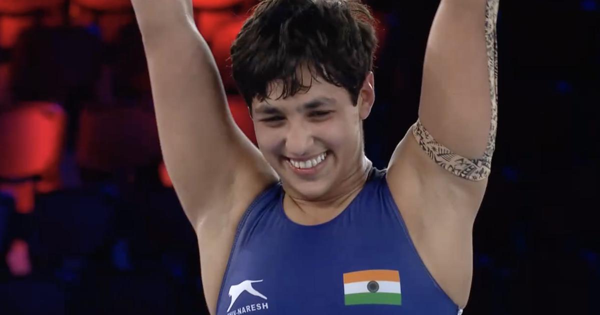 A file picture of Anshu Malik.