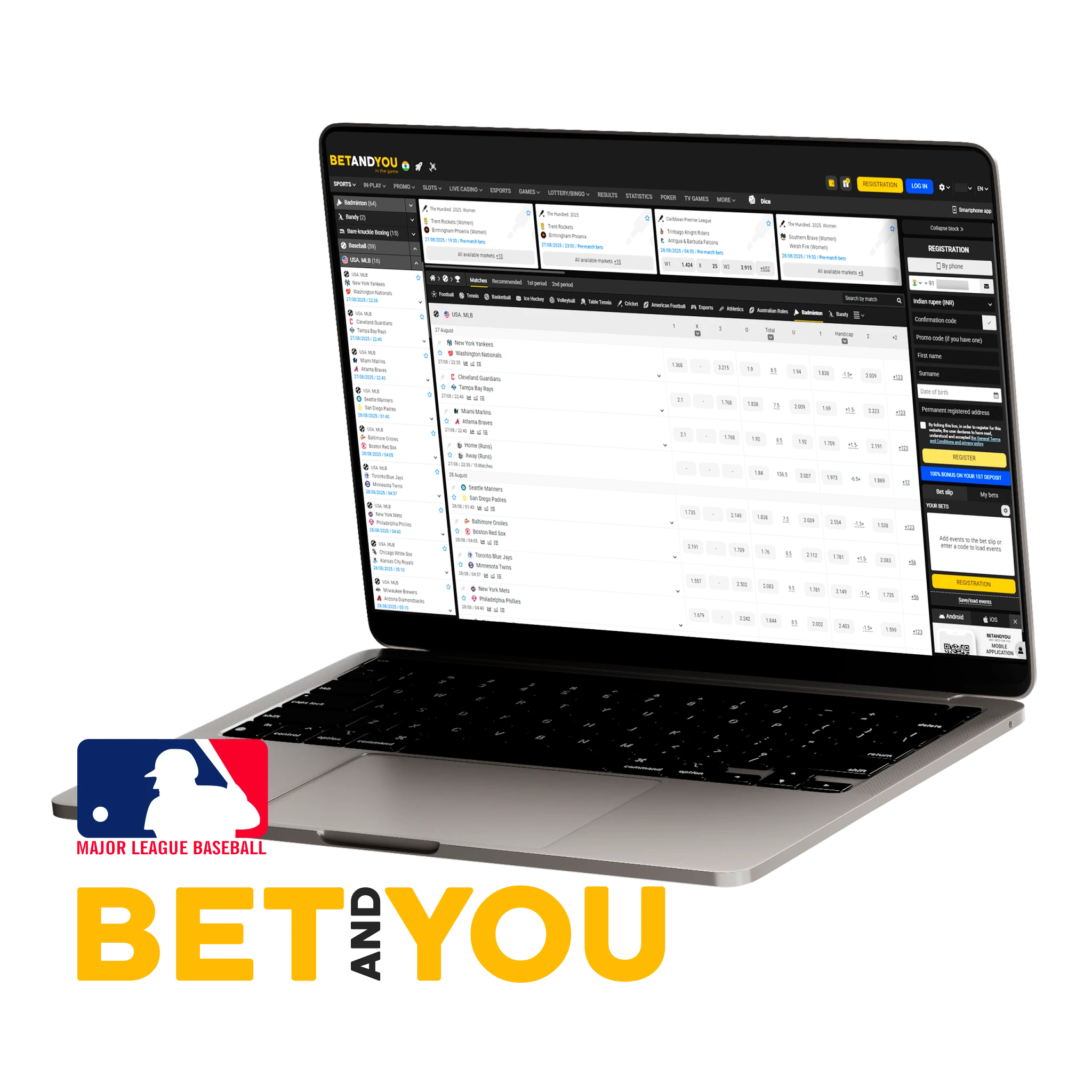 Betandyou-MLB Baseball Betting Sites.