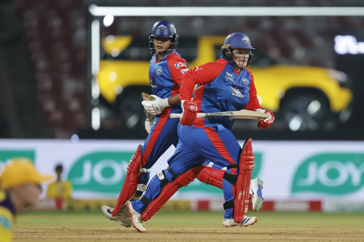 Lizelle Lee and Shafali Verma's 94-run opening stand for Delhi Capitals set the base for a chase of 155 against UP Warriorz in the WPL in Navi Mumbai on Wednesday