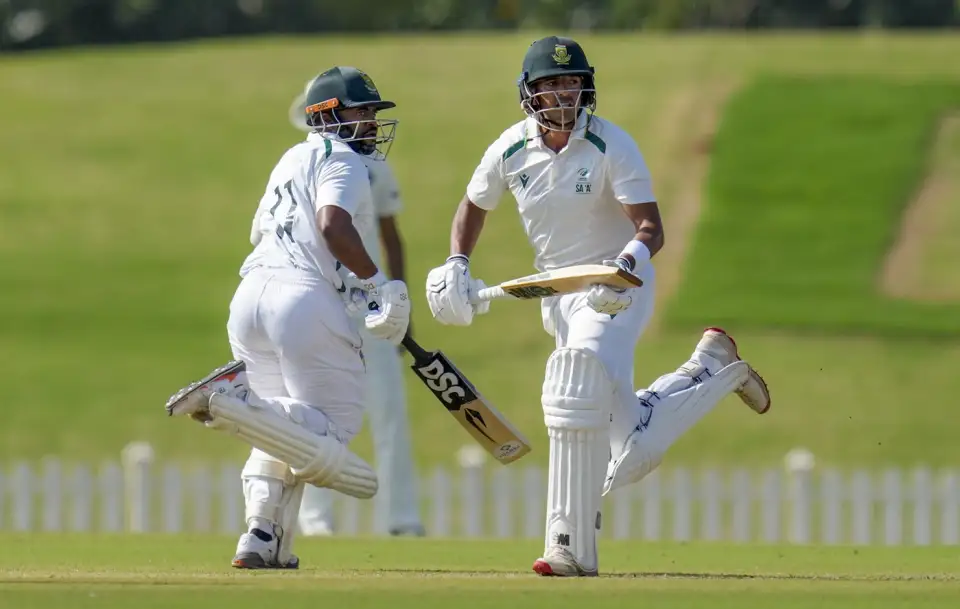 Temba Bavuma and Zubayr Hamza shared a pivotal 107-run stand that set up a late burst for victory for South Africa A against India A in Bengaluru