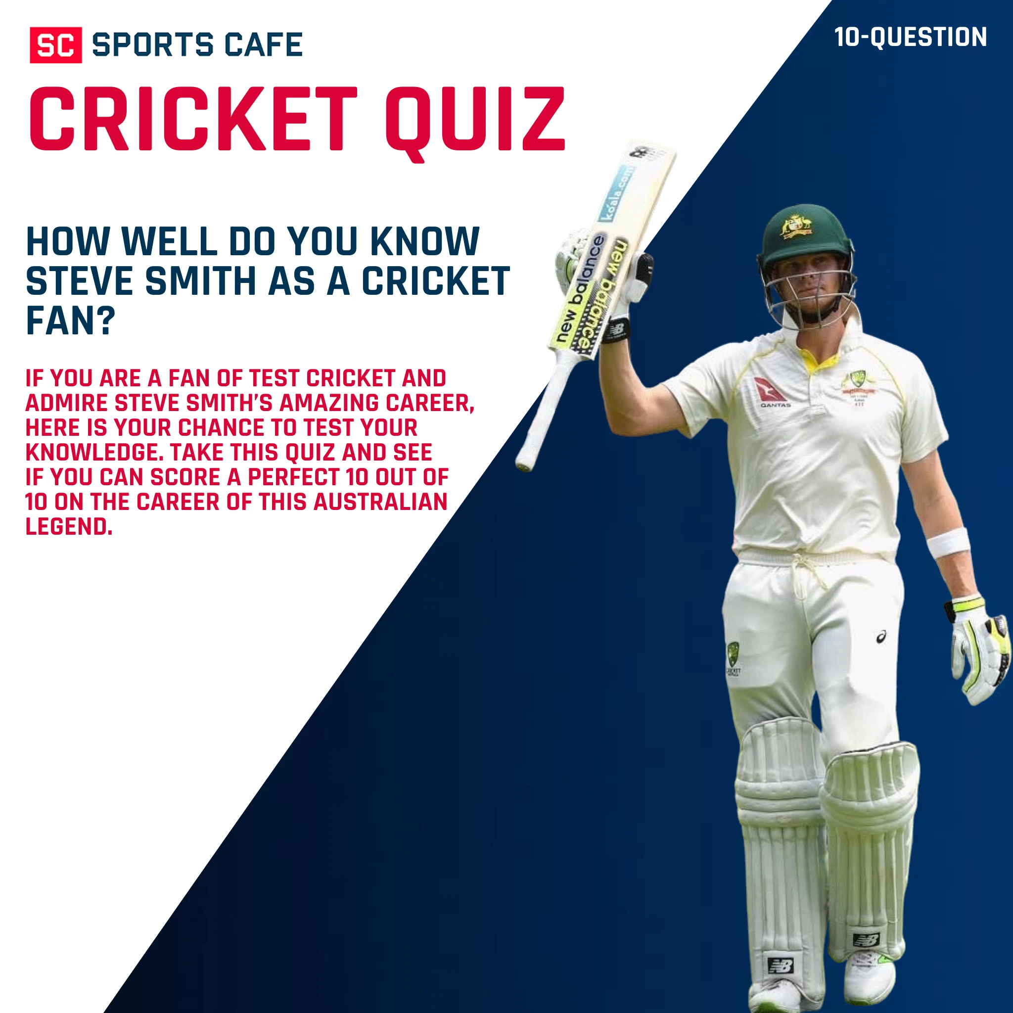 How Well Do You Know Steve Smith as a Cricket Fan