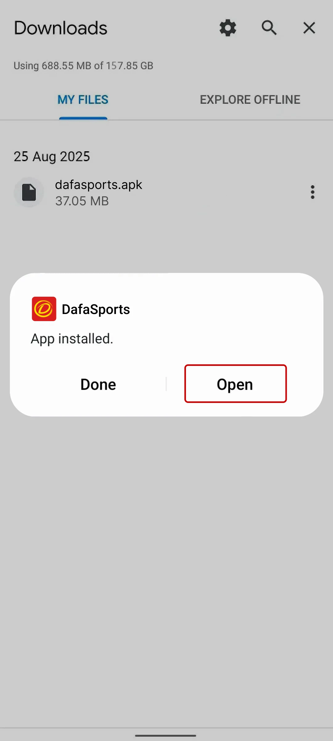 When you launch it for the first time, you will have to register so that you can get your welcome bonus immediately and start betting.