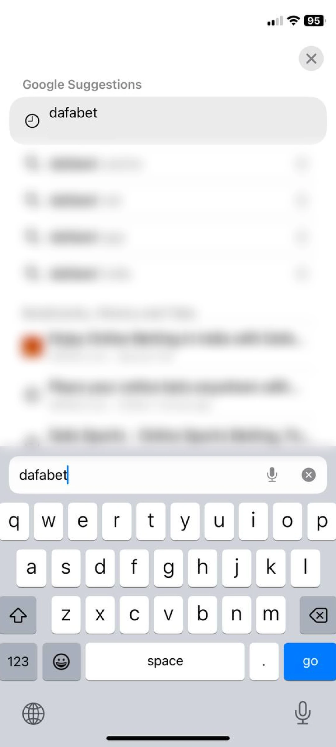 Open Safari or your preferred browser on your iPhone or iPad.