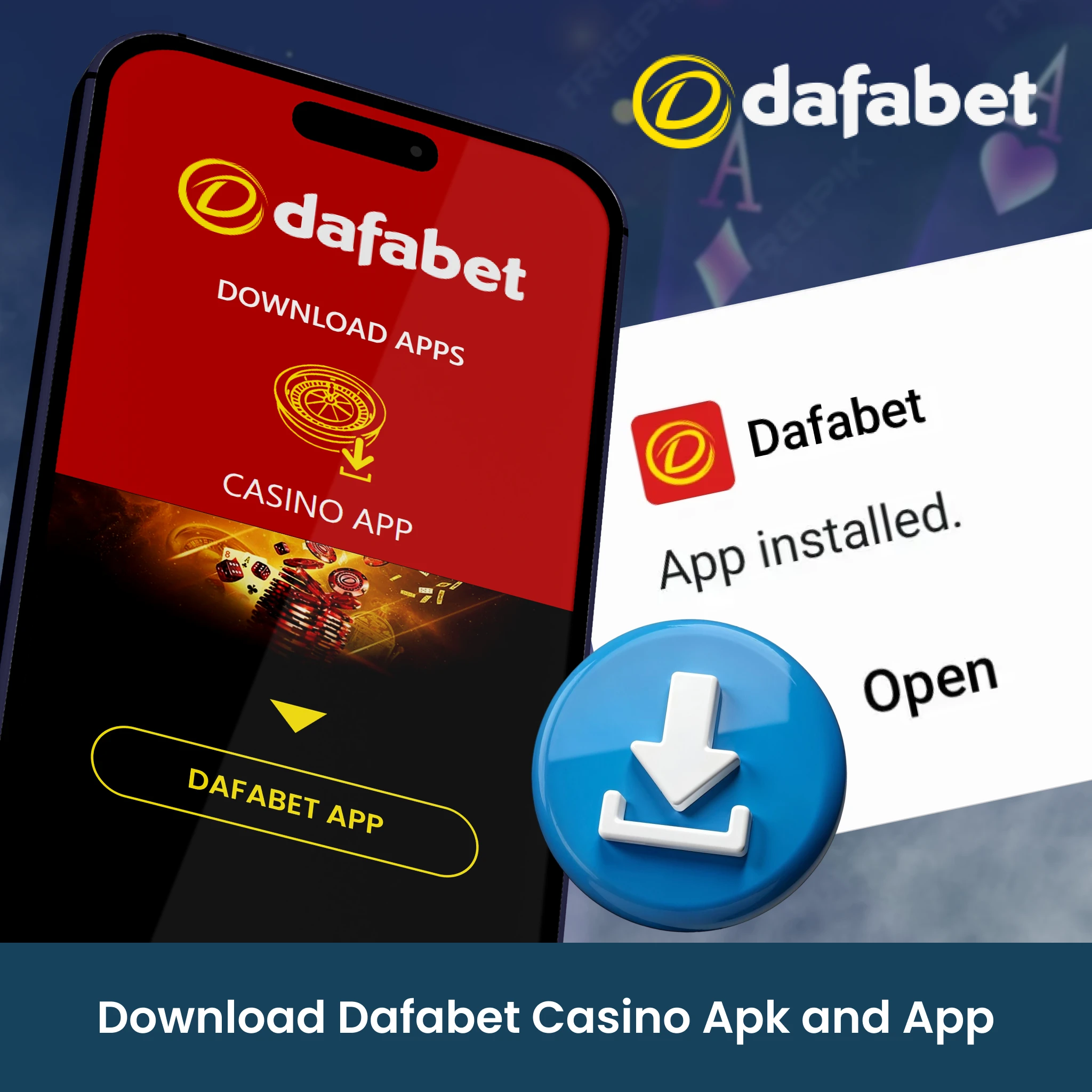 How to download Dafabet casino app.