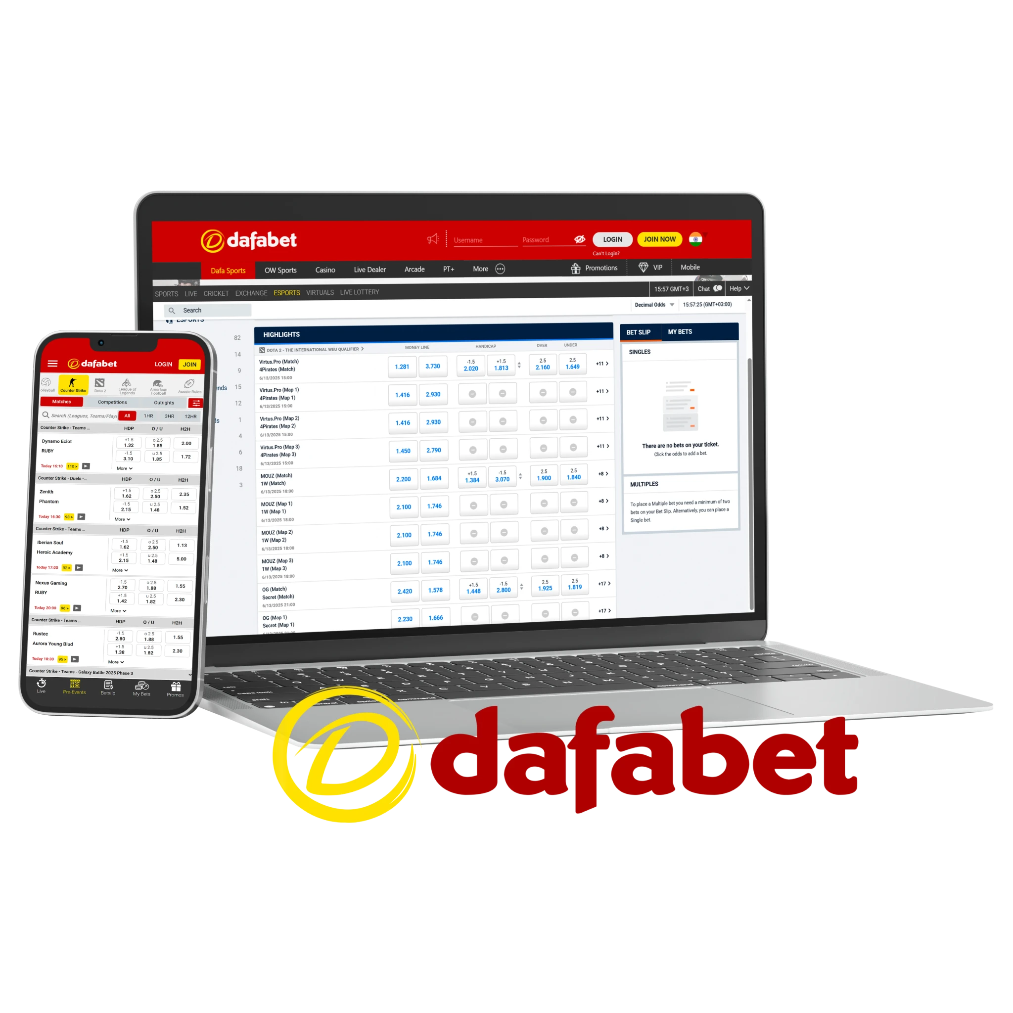 Dafabet — trusted global esports betting platform.