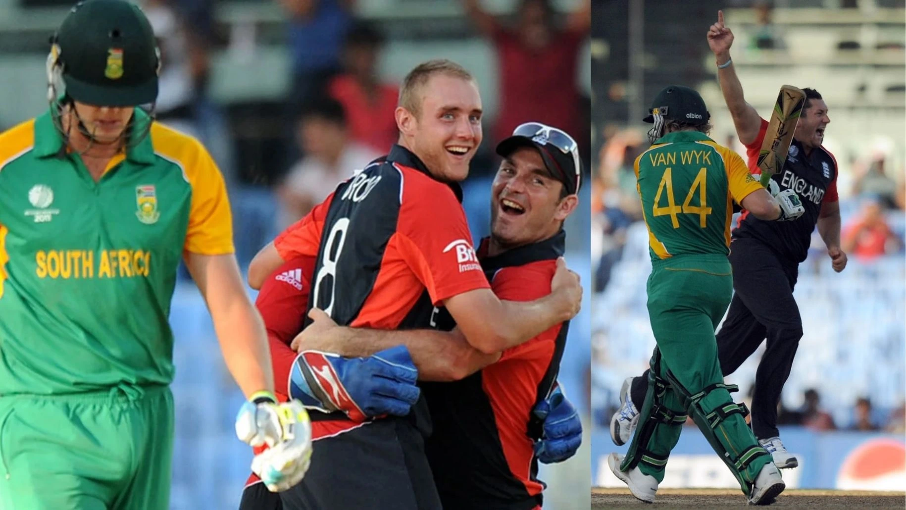 Englands low-scoring thriller vs South Africa on 6 March 2011.