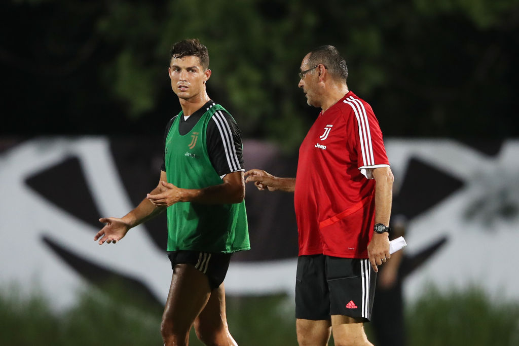 Maurizio Sarri has to accommodate Cristiano Ronaldo or risk imploding in Turin