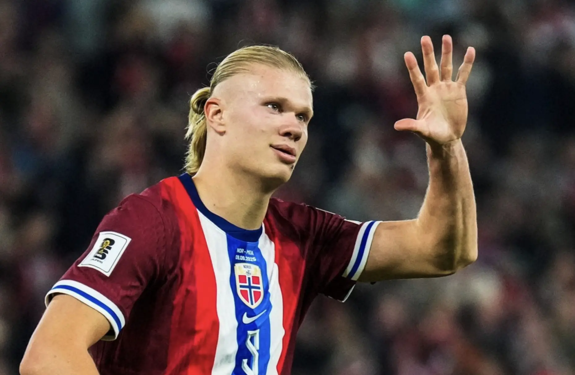 Erling Haaland Hits Five as Norway Thrash Moldova 11-1