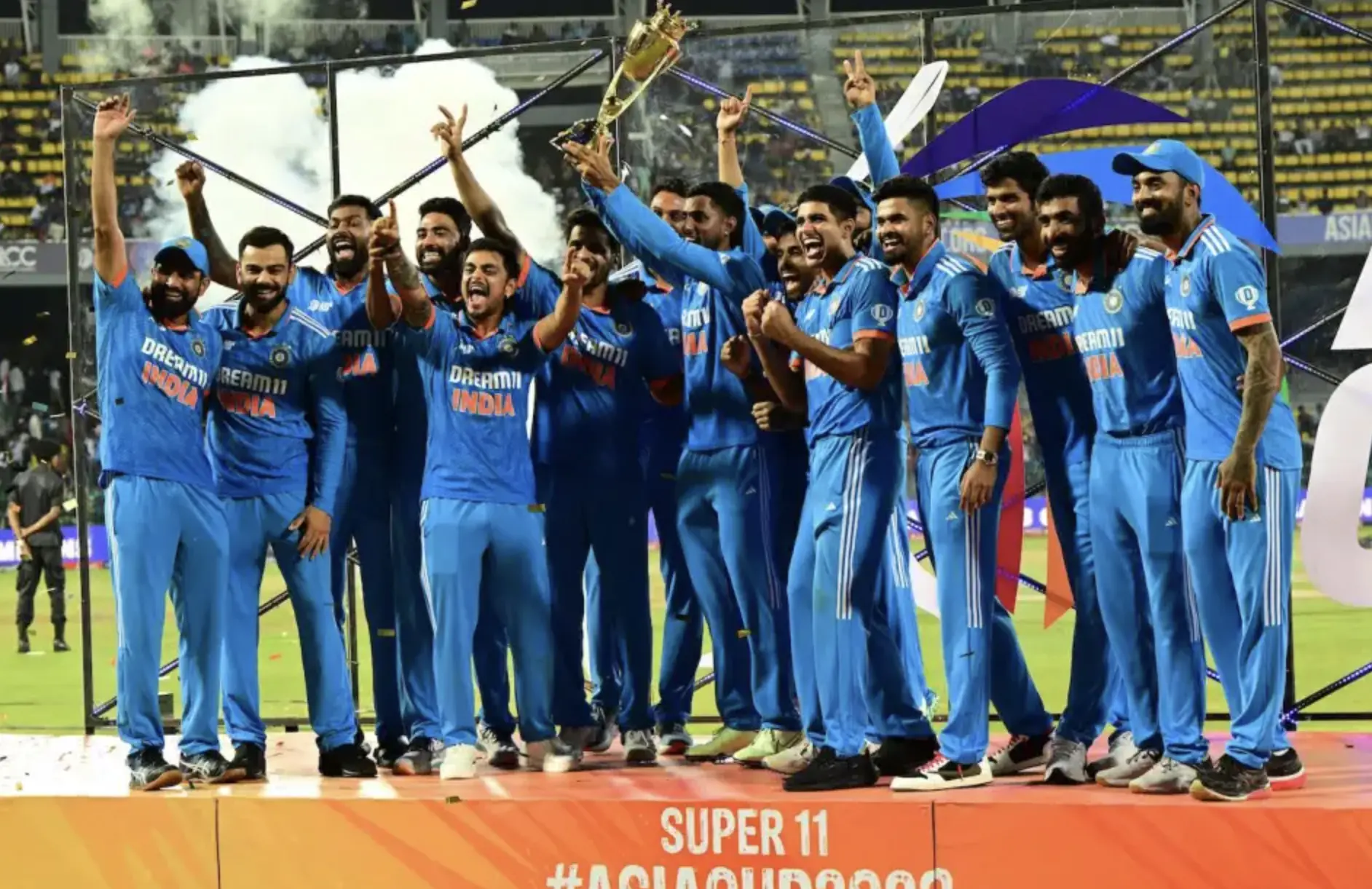 India with the Asia Cup 2023.