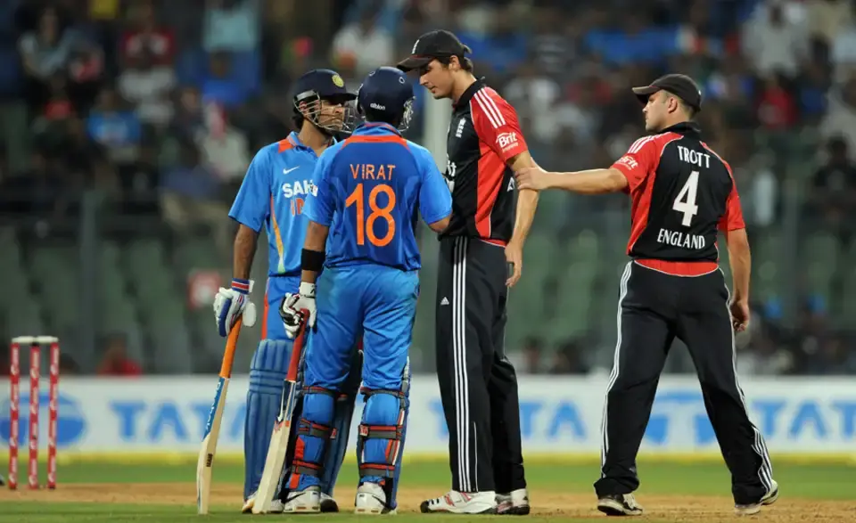 India defeated England by 6 wickets.