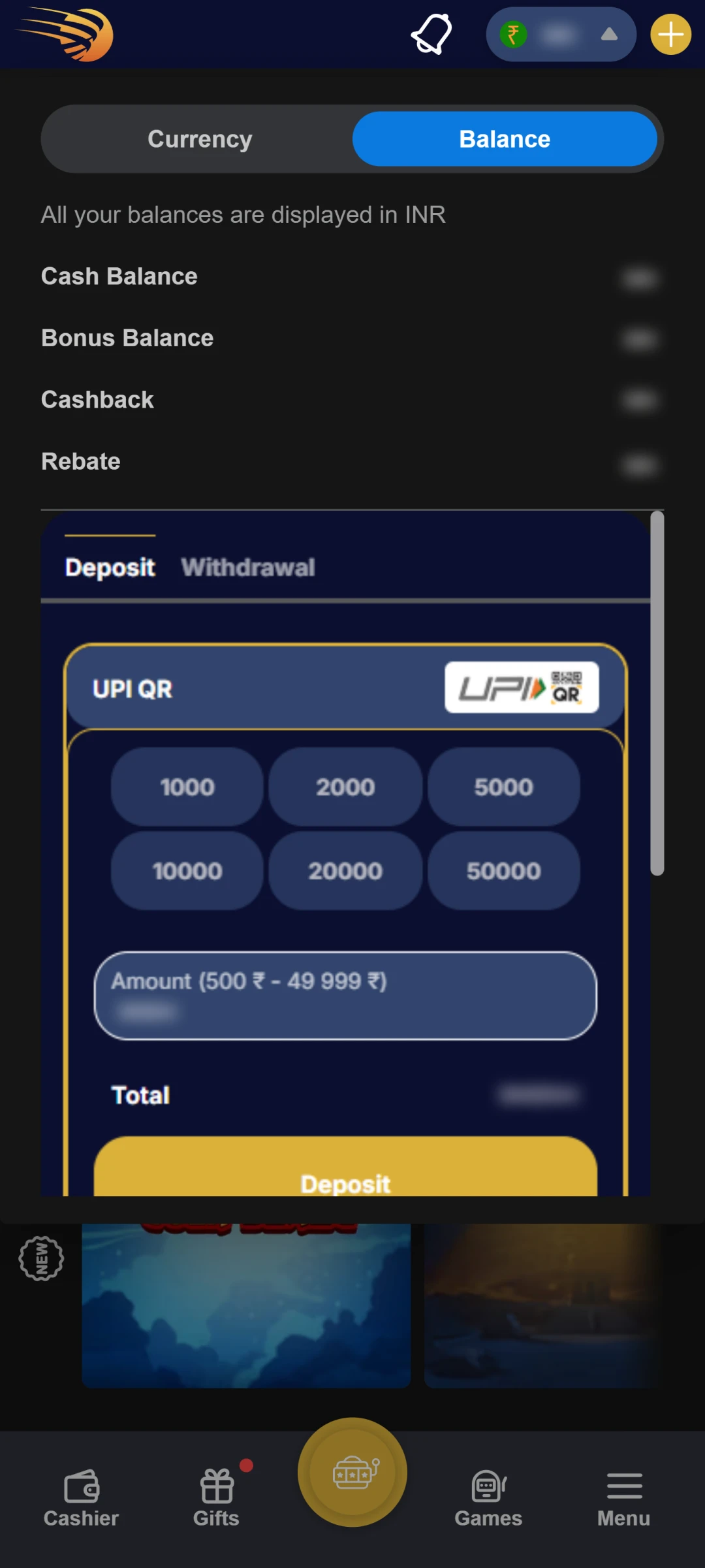 Top up your account on Krundi website.