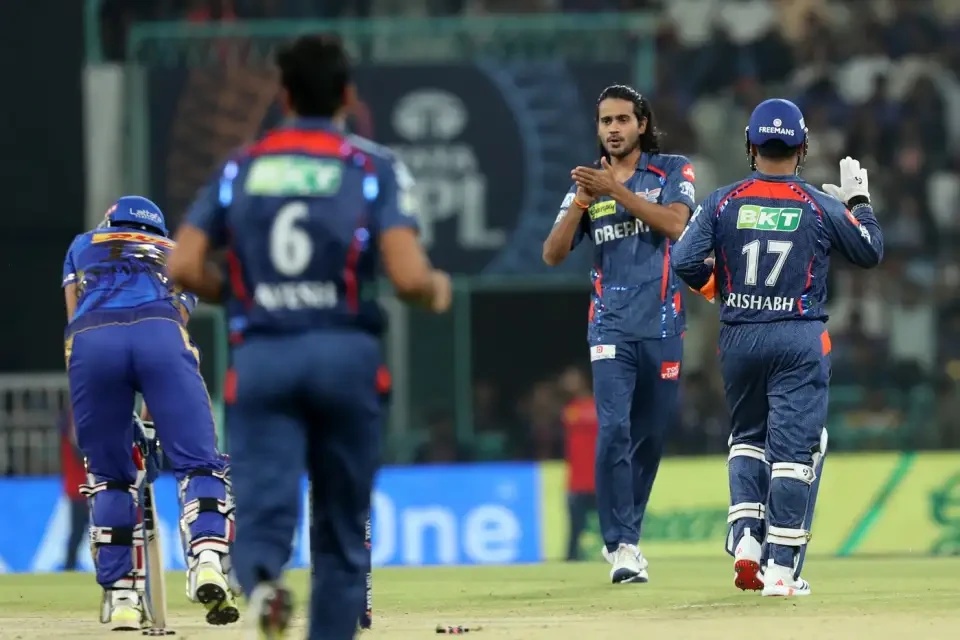 Lucknow Super Giants defeated Mumbai Indians by 12 runs on 4 April 2025.