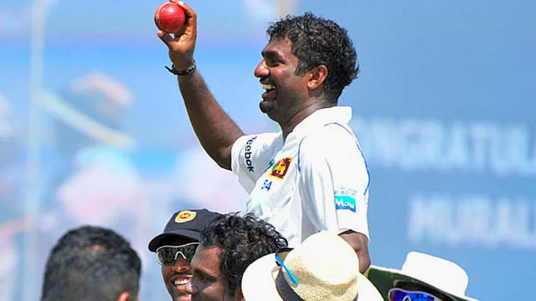 Muttiah Muralitharan claims 400th Test wicket on January 15, 2002.