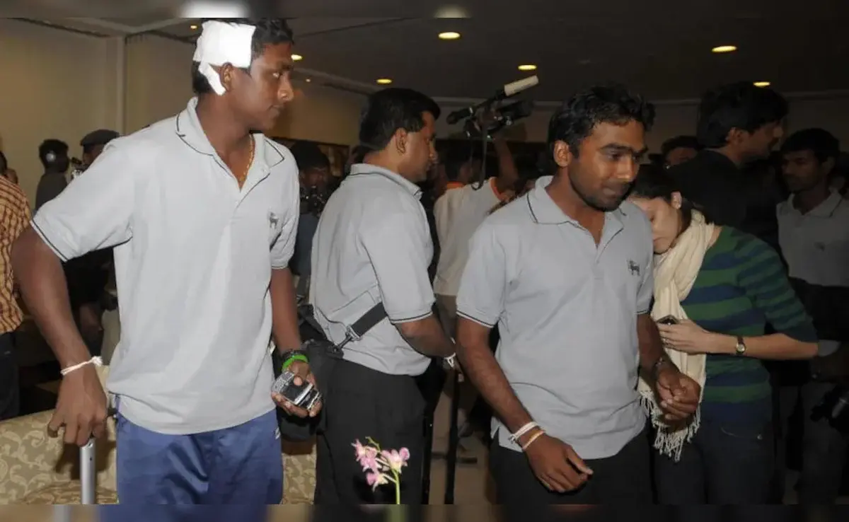 Sri Lankan Players in Pakistan 2009 Scandal.