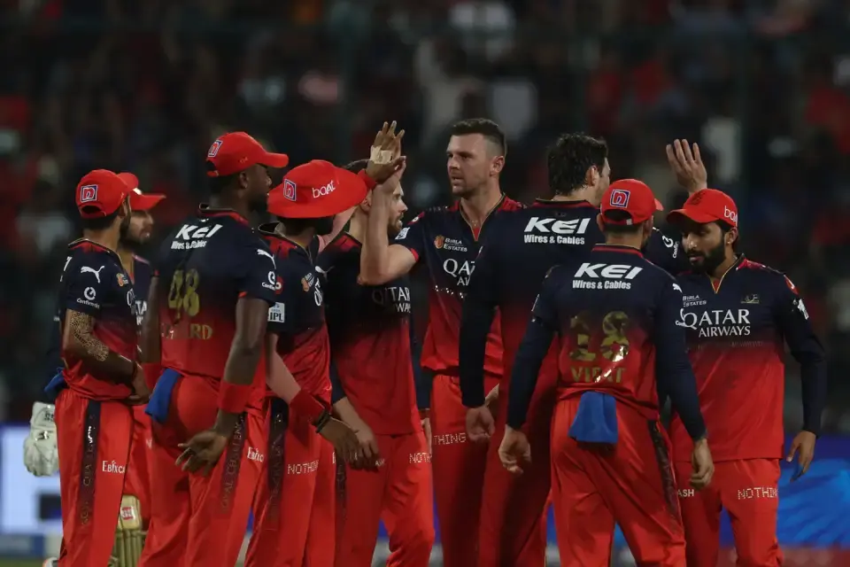 Royal Challengers Bengaluru defeated Rajasthan Royals by 11 runs.