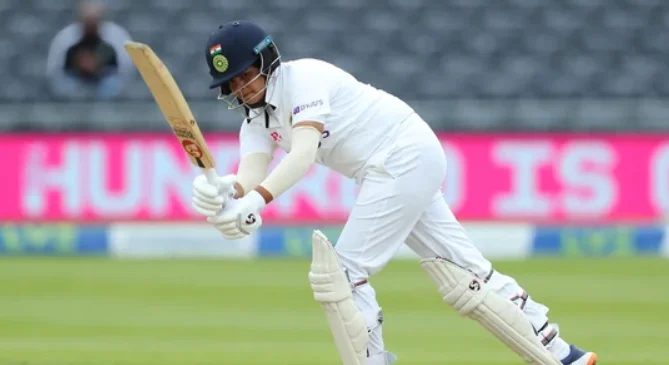 Shafali Verma made her Test Debut on 16 June 2021.