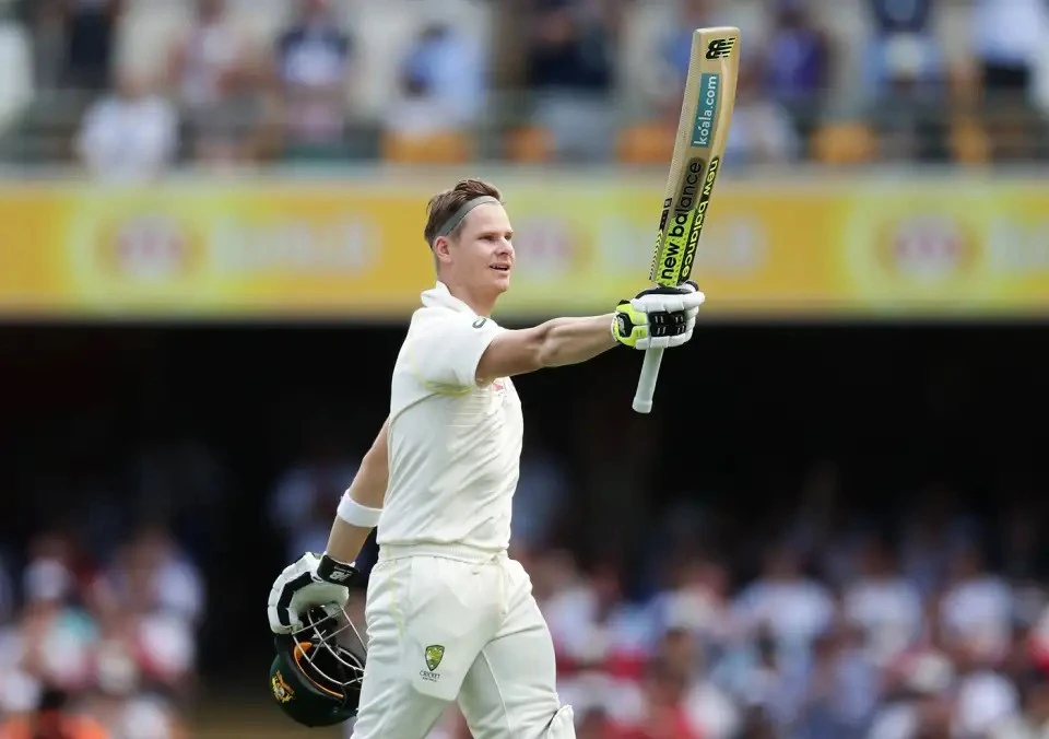 Smith in the 2017 Ashes.