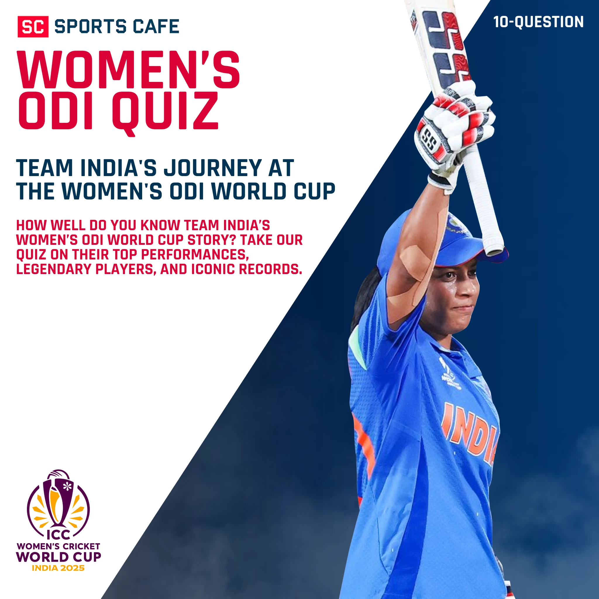 Team India's Journey at the Women's ODI World Cup.