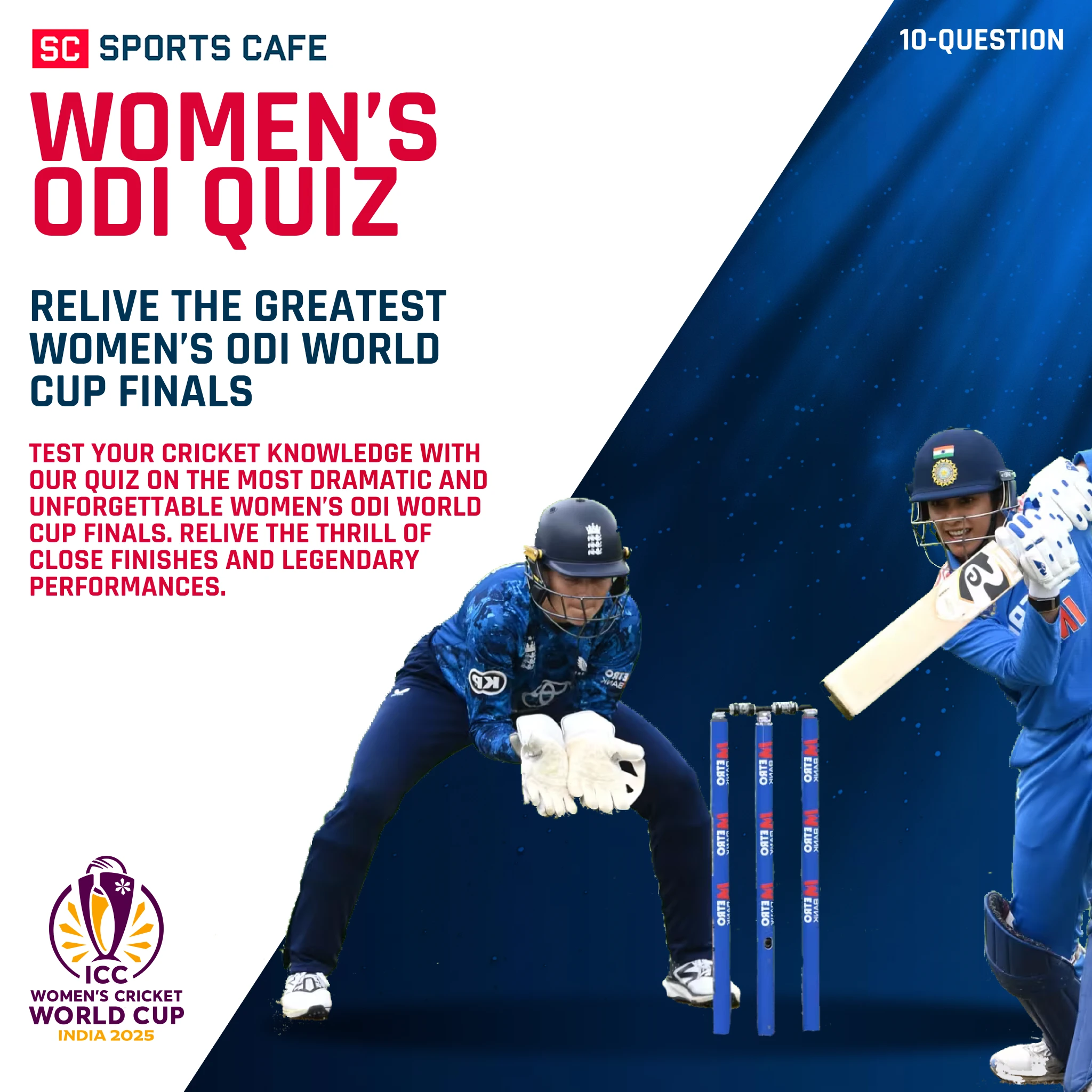 Relive the Greatest Women’s ODI World Cup Finals.
